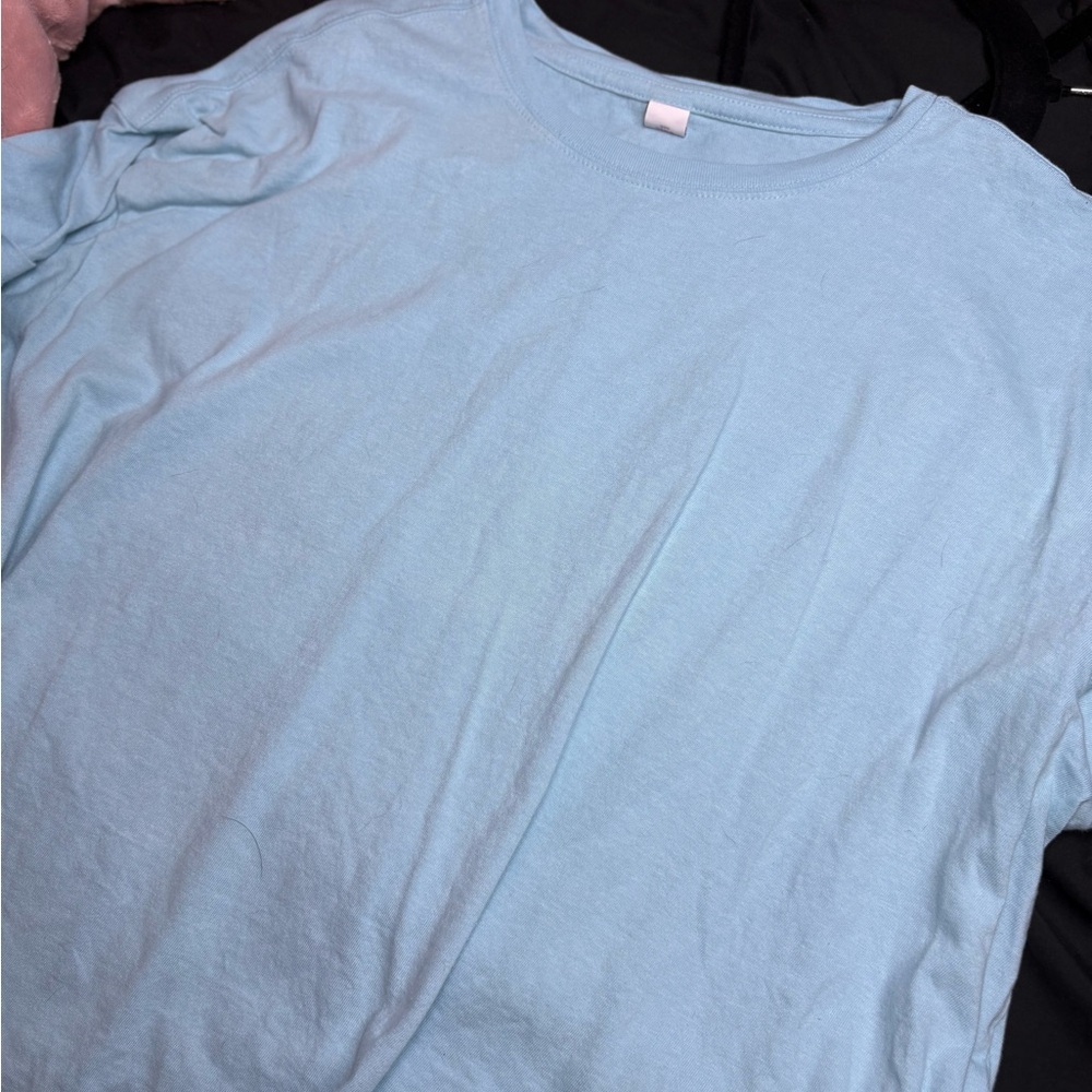 Old Navy Light Blue Short Sleeve Tee